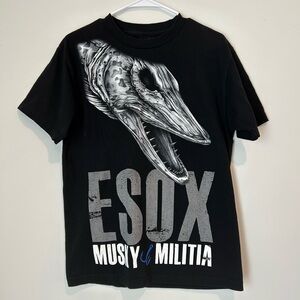 Fishbum Esox Musky Militia Medium Black T-shirt